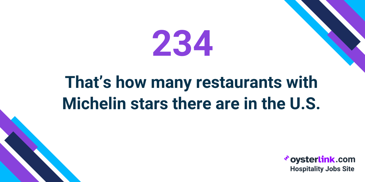 how many michelin restaurants usa